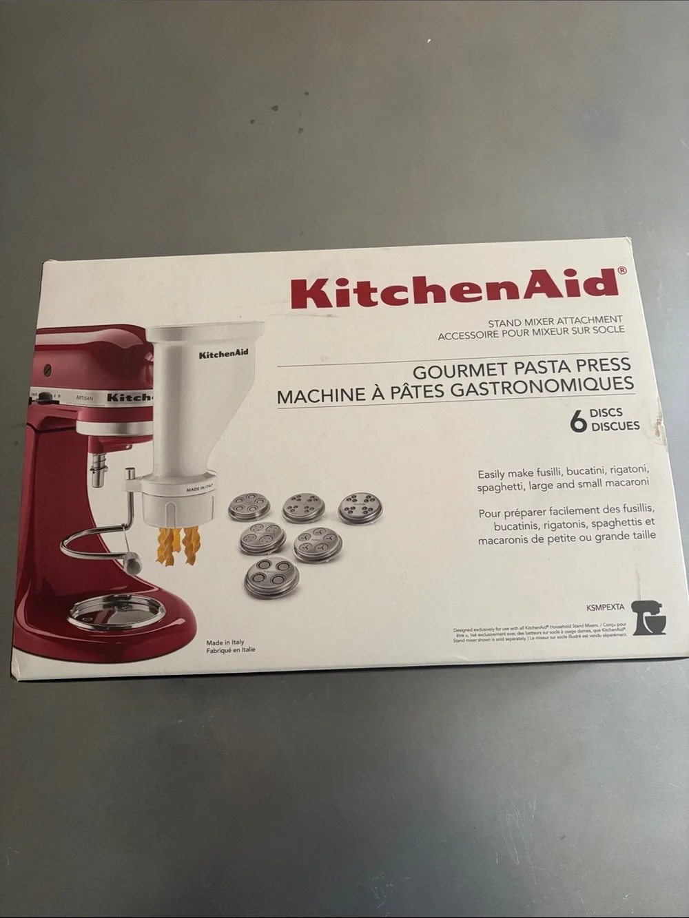 KitchenAid Pasta Extruder Attachment with Discs